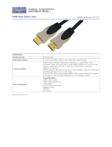 Cables Direct CDLHD-300 Datasheet