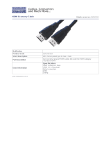 Cables Direct CDLHD-503 Datasheet