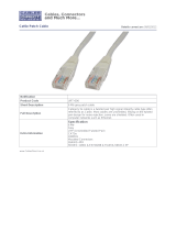 Cables Direct Cat5e Patch Datasheet