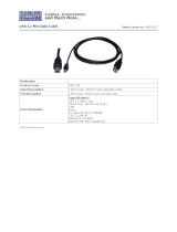Cables Direct USB-119 Datasheet