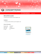 Conceptronic CCDVIVGA Datasheet