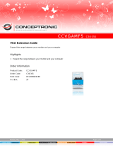 Conceptronic CCVGAMF5 User manual