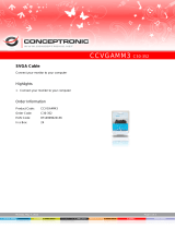 Conceptronic CCVGAMM3 Datasheet
