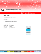 Conceptronic CCVGAMM5 Datasheet