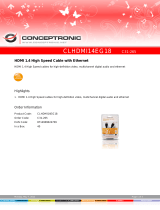 Conceptronic CLHDMI14EG18 Datasheet