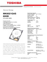 Toshiba MK6021GAS Datasheet