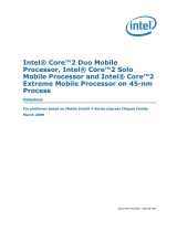Intel T9400 Datasheet