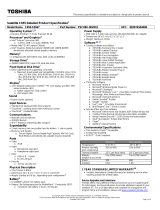 Toshiba C655-S5047 Datasheet