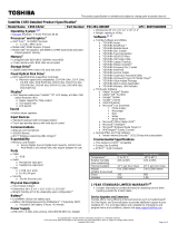 Toshiba C655-S5212 Datasheet