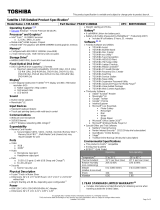 Toshiba L745-S4355 Datasheet