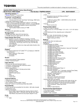 Toshiba M645-S4055 Datasheet