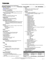 Toshiba R835-P94 Datasheet