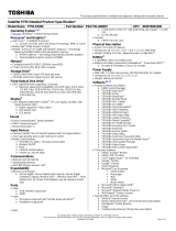 Toshiba P755-S5269 Datasheet