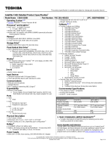Toshiba PSC2EU-001025 Datasheet
