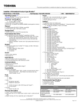 Toshiba PSK1WU-0VG049 Datasheet