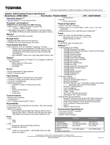 Toshiba A665D-S6051 Datasheet