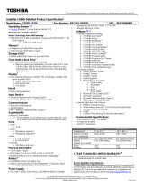Toshiba C655D-S5336 Datasheet