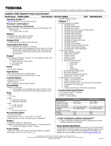 Toshiba C655D-S5200 Datasheet