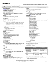 Toshiba R705-P35 Datasheet