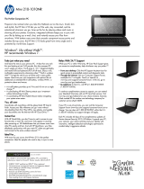HP WA543UA Datasheet