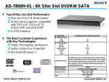 Sony AD-7800H-01 Datasheet