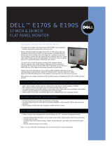 Dell E190Sf Datasheet