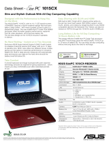 Asus 1015CX-RED020S Datasheet