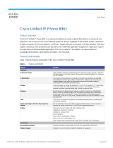 Cisco CP-8961-CBE-K9= Datasheet