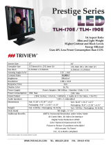 Tatung TLM-190E Datasheet