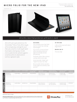 XtremeMac Microfolio Carbon Datasheet