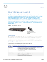 Cisco CTS-C40-K9 Datasheet