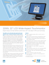 Elo Touch Solution 2200L Datasheet