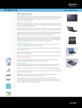 Sony VPCEB3AFX/BJ Datasheet