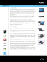 Sony VPCEE21FX/BI Datasheet