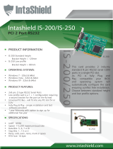 Brainboxes IS-250 Datasheet