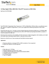 StarTech.com SFPG1580C Datasheet