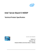 Intel DBS1400SP4 Datasheet