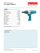 Makita TW0200 Datasheet