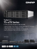 QNAP TS-1079 Pro 10GbE 5x3TB User manual