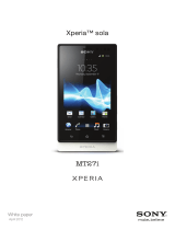 Sony Xperia Sola User manual