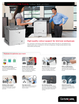 Lexmark C746N Datasheet