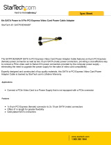 StarTech.com SATPCIEX8ADP Datasheet