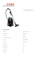 Electrolux AJM68FD1 Datasheet