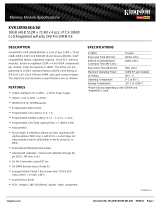 Kingston Technology KVR13R9S4K4/16I Datasheet