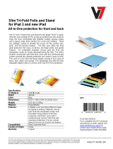 V7 Slim Tri-Fold Folio Datasheet