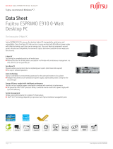 Fujitsu E910 E85+ Datasheet