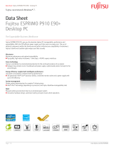 Fujitsu VFY:P0910PXP81DE FSP:GA3S20Z00 Datasheet