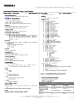 Toshiba C855-S5239 Datasheet