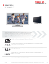 Toshiba 32AV934 Datasheet