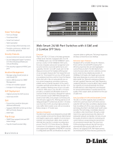 D-Link Web Smart DES-1210-28P Datasheet